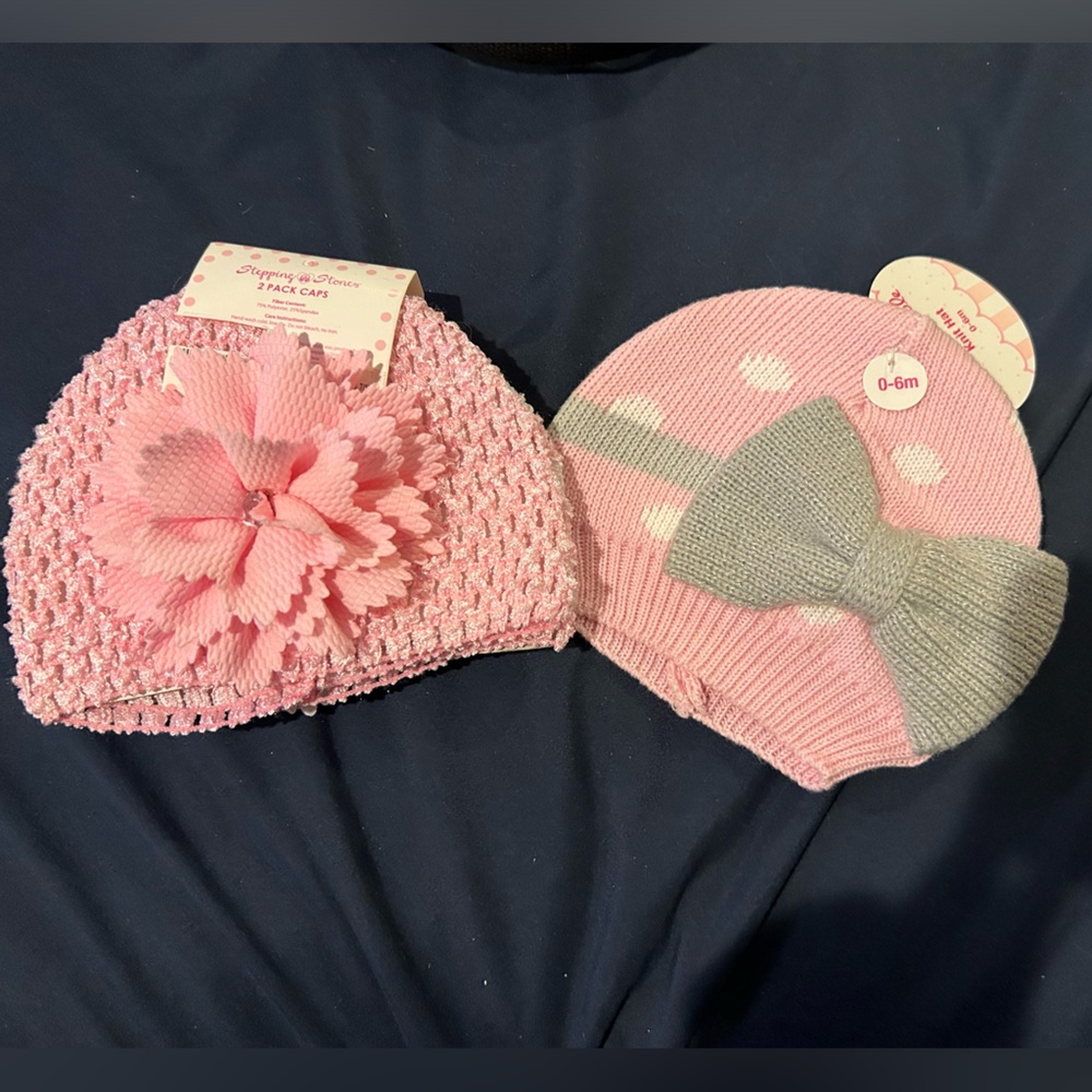 Set of 3 knit hats